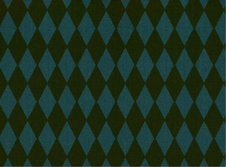 Dark green and teal diamond pattern
